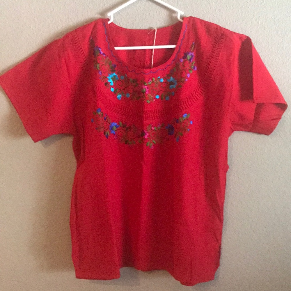 Mexican Manta Blouse